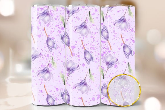 Crocus Tumbler Wrap Design Sublimation Review