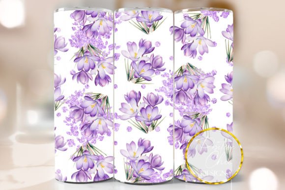 Crocus Tumbler Wrap PNG 20oz Sublimation Review