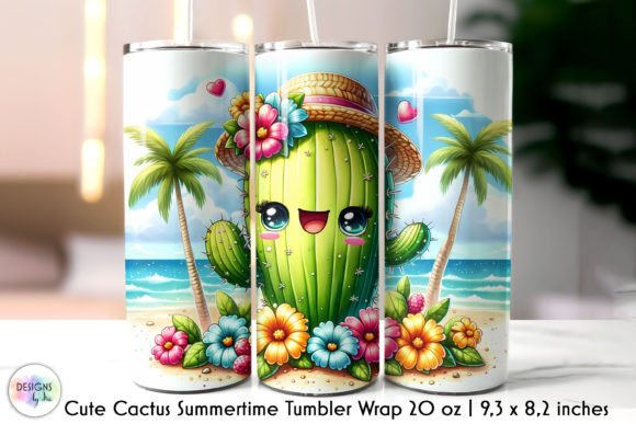 Funny Cactus on the Beach Tumbler Wrap Review