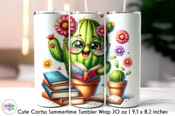 Funny Summer Cactus Tumbler Wrap Review