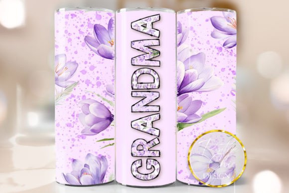 Grandma Purple Tumbler Wrap Sublimation Review