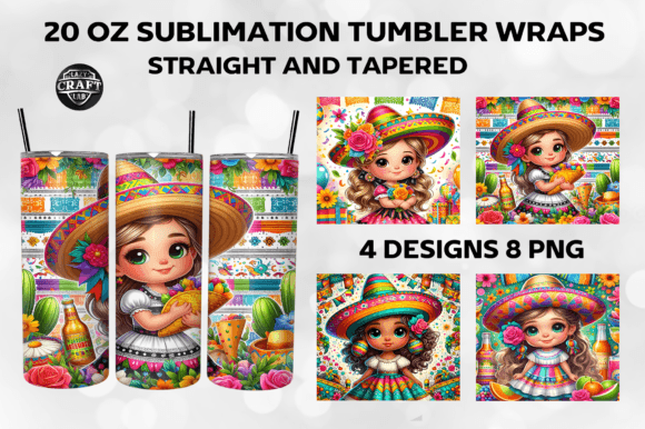 Little Girl Cinco De Mayo Tumbler Wrap Review