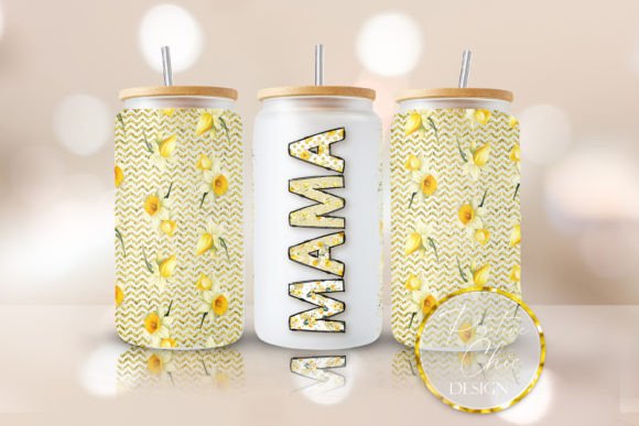 Mama Libbey Cup Wrap PNG Flowers UVDTF Review