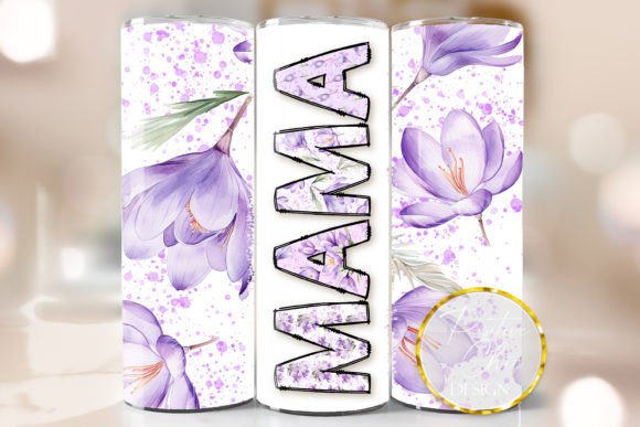 Mama Spring Flowers Tumbler PNG 20 Oz Review