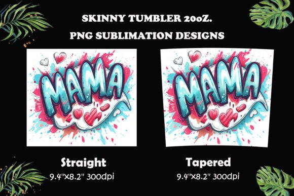 Mama Sublimation 20oz Skinny Tumbler Design Review