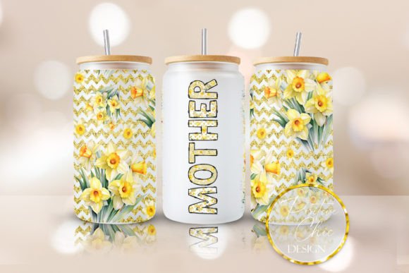 Mother Libbey Glass Cup Wrap PNG UVDTF Review