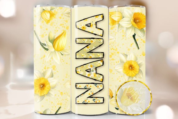 Nana Spring Floral Tumbler Wrap Design Review