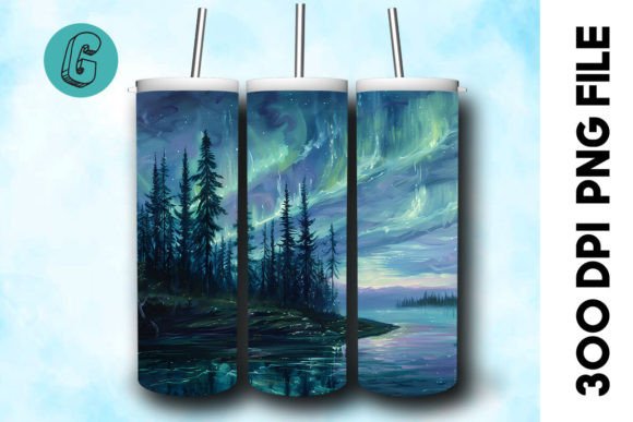 Oil Paint Northern Light Tumbler Wrap 21 Review