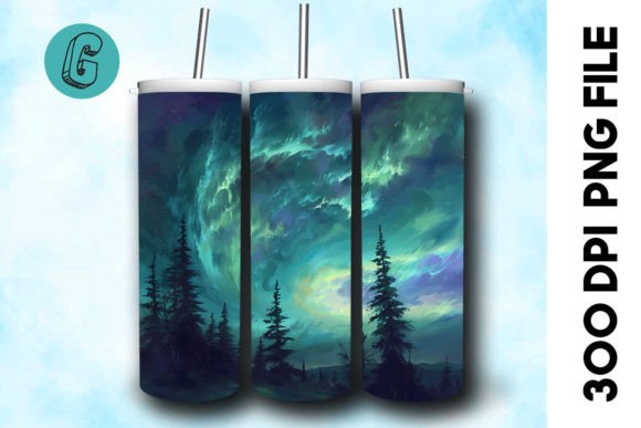 Oil Paint Northern Light Tumbler Wrap 29 Review