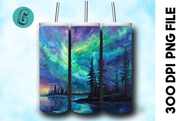 Oil Paint Northern Light Tumbler Wrap 35 Review