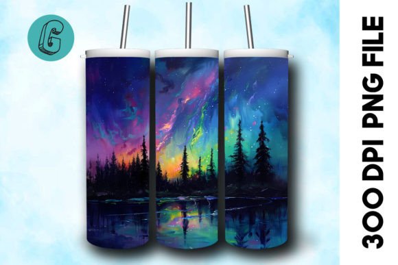Oil Paint Northern Light Tumbler Wrap 39 Review