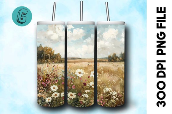 Oil Paint Wildflowers Tumbler Wrap 29 Review