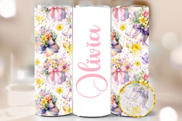 Personalized Spring Flowers Tumbler Wrap Review