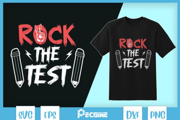 Rock the Test Teacher Testing Day SVG Review