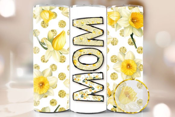 Spring Flowers Mom Tumbler Wrap PNG Review