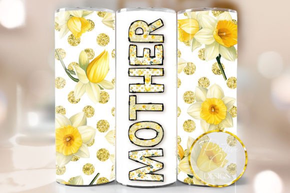 Spring Flowers Mother Tumbler Wrap PNG Review