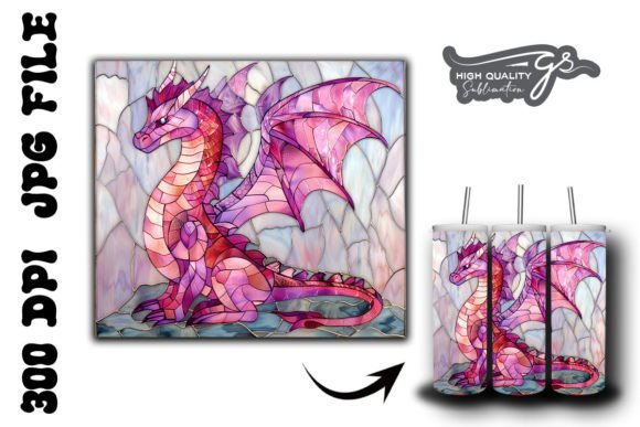 Stained Glass Dragon Tumbler Wrap 21 Review