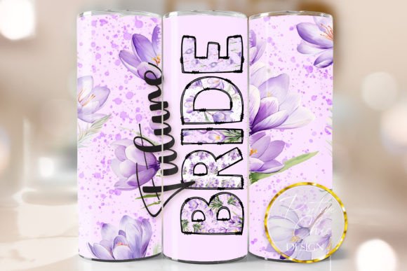 Team Bride Floral Tumbler Wrap Wedding Review
