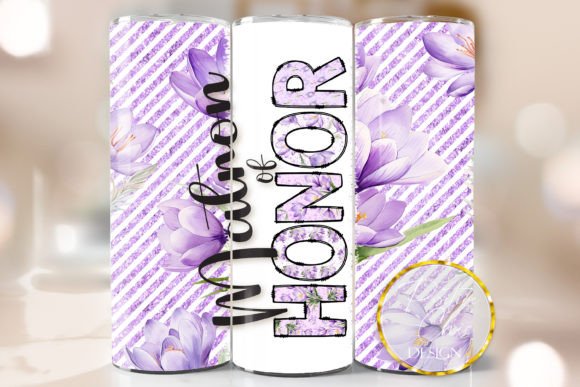 Wedding Tumbler PNG Matron of Honor Review